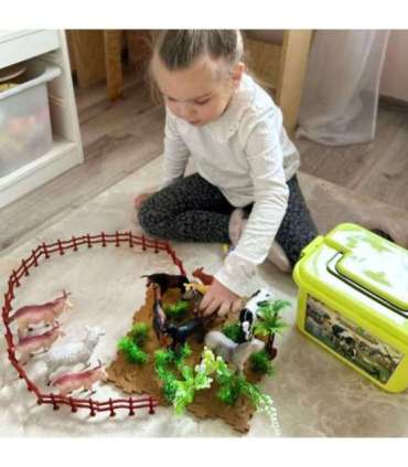 WOOPIE набор фигурок «Ферма» + чемоданчик, 57 шт.