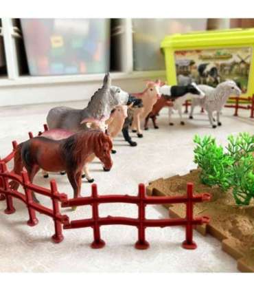 WOOPIE набор фигурок «Ферма» + чемоданчик, 57 шт.