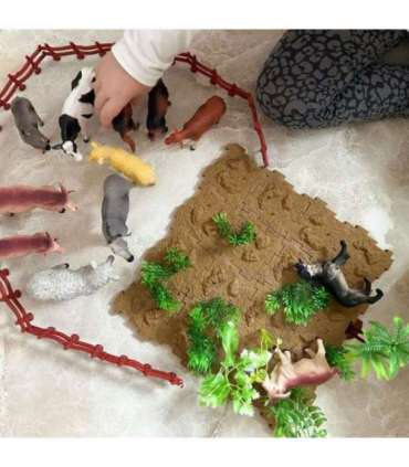 WOOPIE набор фигурок «Ферма» + чемоданчик, 57 шт.