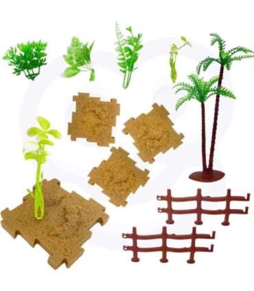 WOOPIE набор фигурок «Ферма» + чемоданчик, 57 шт.