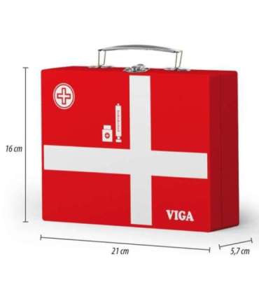 VIGA puidust väikese arsti komplekt kohvris