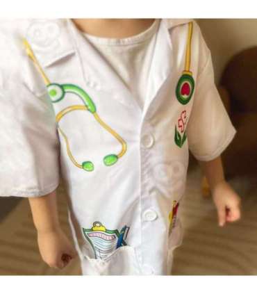 WOOPIE костюм врача (халат) для детей до примерно 120 см