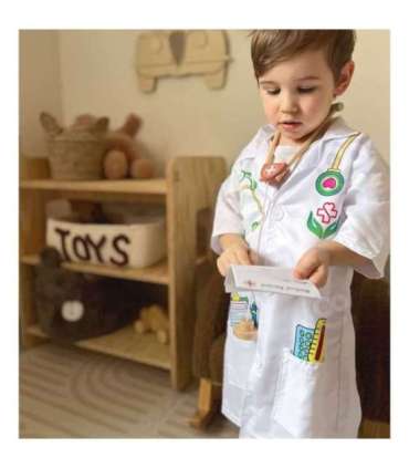 WOOPIE костюм врача (халат) для детей до примерно 120 см