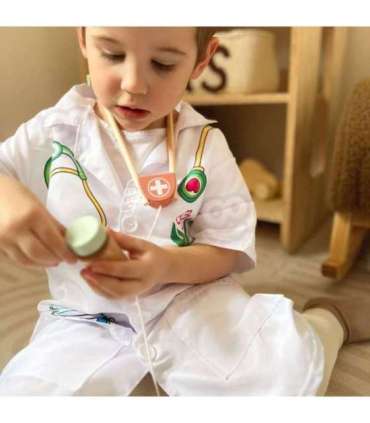 WOOPIE костюм врача (халат) для детей до примерно 120 см