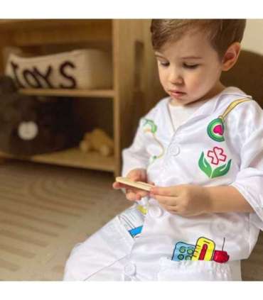 WOOPIE костюм врача (халат) для детей до примерно 120 см