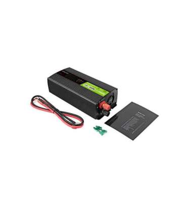 Green Cell PowerInverter LCD 12V 500W/10000W car inverter with display - pure sine wave