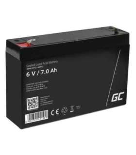Green Cell AGM12 industrial rechargeable battery Sealed Lead Acid (VRLA) 7000 mAh 6 V