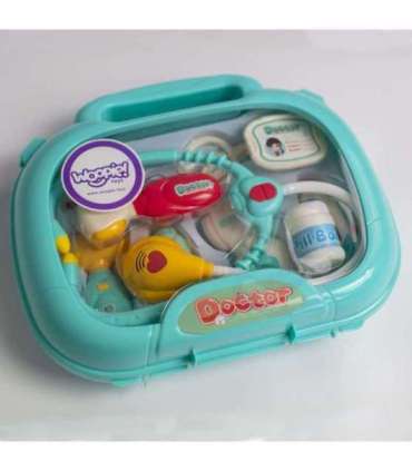 WOOPIE Zestaw Lekarski Mały Lekarza Doktor w Walizce Światło Dźwięk + Akc.