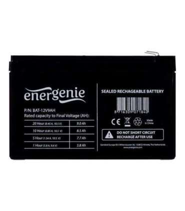 Gembird BAT-12V9AH Gel battery, universal 12V/9AH