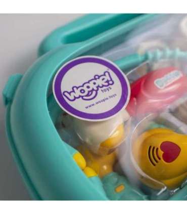 WOOPIE Zestaw Lekarski Mały Lekarza Doktor w Walizce Światło Dźwięk + Akc.