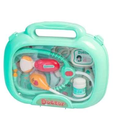 WOOPIE Zestaw Lekarski Mały Lekarza Doktor w Walizce Światło Dźwięk + Akc.