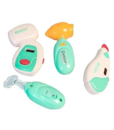 WOOPIE Zestaw Lekarski Mały Lekarza Doktor w Walizce Światło Dźwięk + Akc.