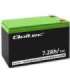 Qoltec 53062 AGM battery 12V 7.2 Ah max 108A
