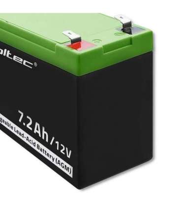Qoltec 53062 AGM battery 12V 7.2 Ah max 108A
