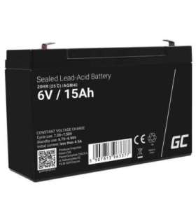 Green Cell AGM40 UPS battery Sealed Lead Acid (VRLA) 6 V 15 Ah