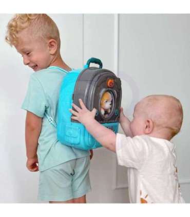 WOOPIE Väike loomaarsti komplekt 3-ühes majake seljakotis kutsikas