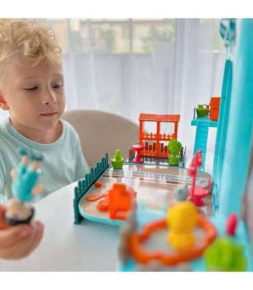 WOOPIE Väike loomaarsti komplekt 3-ühes majake seljakotis kutsikas