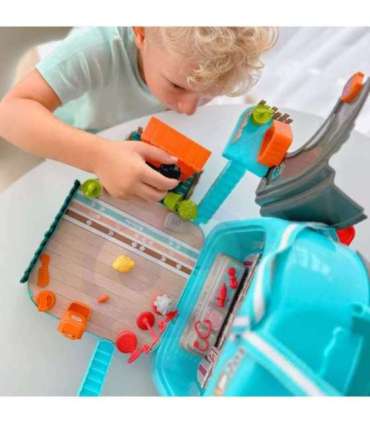 WOOPIE Väike loomaarsti komplekt 3-ühes majake seljakotis kutsikas