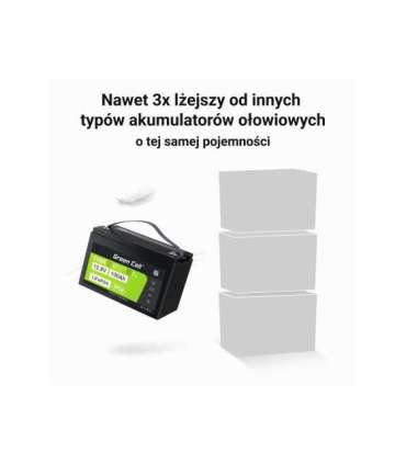 Green Cell LFPGC12V100AH UPS battery Lithium Iron Phosphate (LiFePO4) 12.8 V 100 Ah