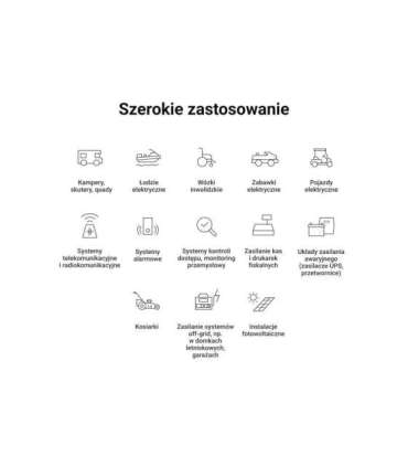 Green Cell LFPGC12V100AH UPS battery Lithium Iron Phosphate (LiFePO4) 12.8 V 100 Ah