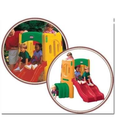 Little Tikesi ahvimängukomplekt koos kahe liumäega