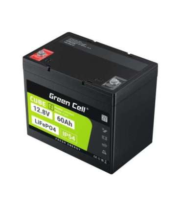 Green Cell LFPGC12V60AH UPS battery Lithium Iron Phosphate (LiFePO4) 12.8 V 60 Ah