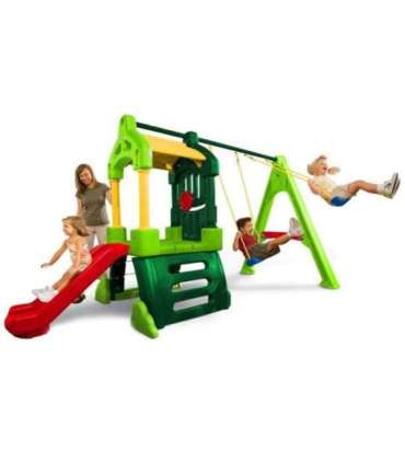 Little Tikes детская площадка клубный домик горка качели
