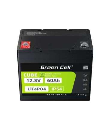 Green Cell LFPGC12V60AH UPS battery Lithium Iron Phosphate (LiFePO4) 12.8 V 60 Ah