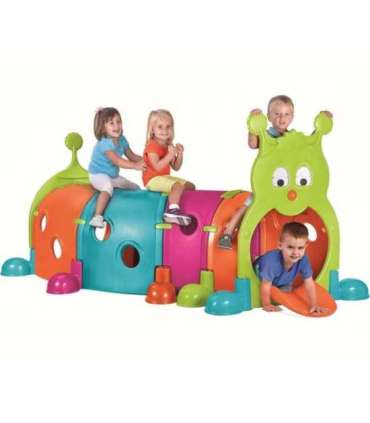 FEBER suur röövikutunnel lastele XXL modulaarne mänguväljak