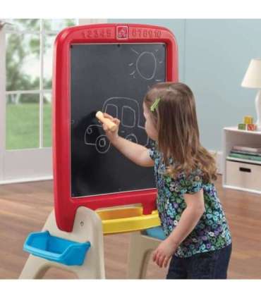 STEP2 Двусторонняя доска-мольберт с аксессуарами