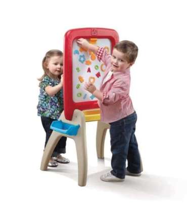 STEP2 Двусторонняя доска-мольберт с аксессуарами