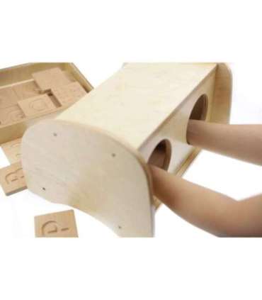 MASTERKIDZ sensoorne mänguasi - tunne puudutusega ära: tähed, numbrid, kujundid (Montessori)