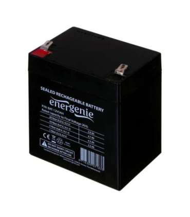Gembird 12V, 5Ah Sealed Lead Acid (VRLA)