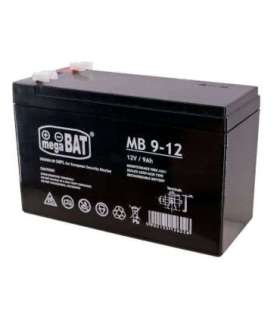 MPL megaBAT MB 9-12 UPS battery Lead-acid accumulator VRLA AGM Maintenance-free 12 V 9 Ah Black