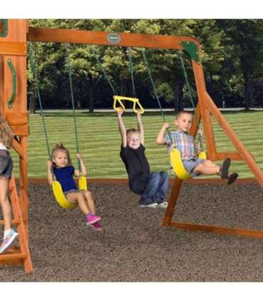 BACKYARD DISCOVERY Hiiglaslik puidust mänguväljak Atlantic