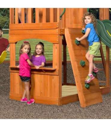 BACKYARD DISCOVERY Hiiglaslik puidust mänguväljak Atlantic