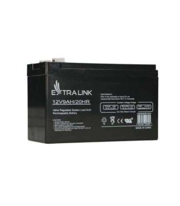 Extralink Battery AGM 12V 9Ah maintenance-free