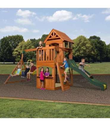 BACKYARD DISCOVERY Огромная деревянная детская площадка Atlantic