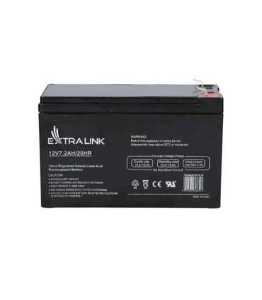 Extralink Accumulator AGM 12V 7.2Ah 7Ah maintenance free