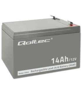 Qoltec 53045 AGM battery 12V 14Ah