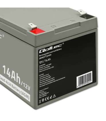 Qoltec 53045 AGM battery 12V 14Ah