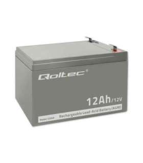 Qoltec 53049 AGM battery 12V  12Ah