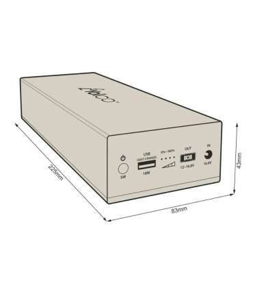 External battery powerbank for Yolco CSX5 refrigerators