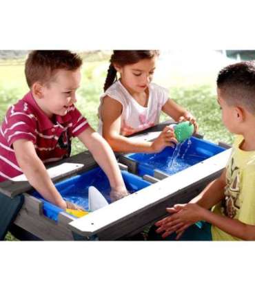 AXI Nick piknikulaud liiva- ja veekonteineritega ning päikesevarjuga