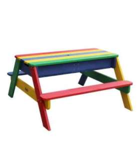 AXI Värviline laud vihmavarjuga