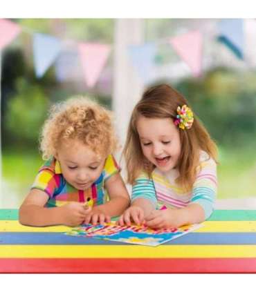 AXI Värviline laud vihmavarjuga