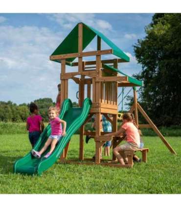 BACKYARD DISCOVERY Belmont деревянная игровая площадка 6 в 1