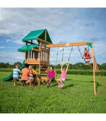 BACKYARD DISCOVERY Belmont деревянная игровая площадка 6 в 1