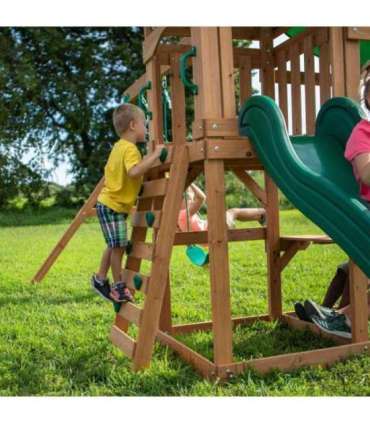 BACKYARD DISCOVERY Belmont puidust mänguväljak 6-ühes