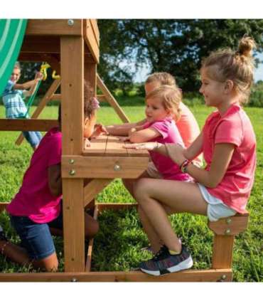 BACKYARD DISCOVERY Belmont деревянная игровая площадка 6 в 1